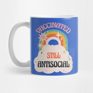 Vaccinated, Still Antisocial Mug